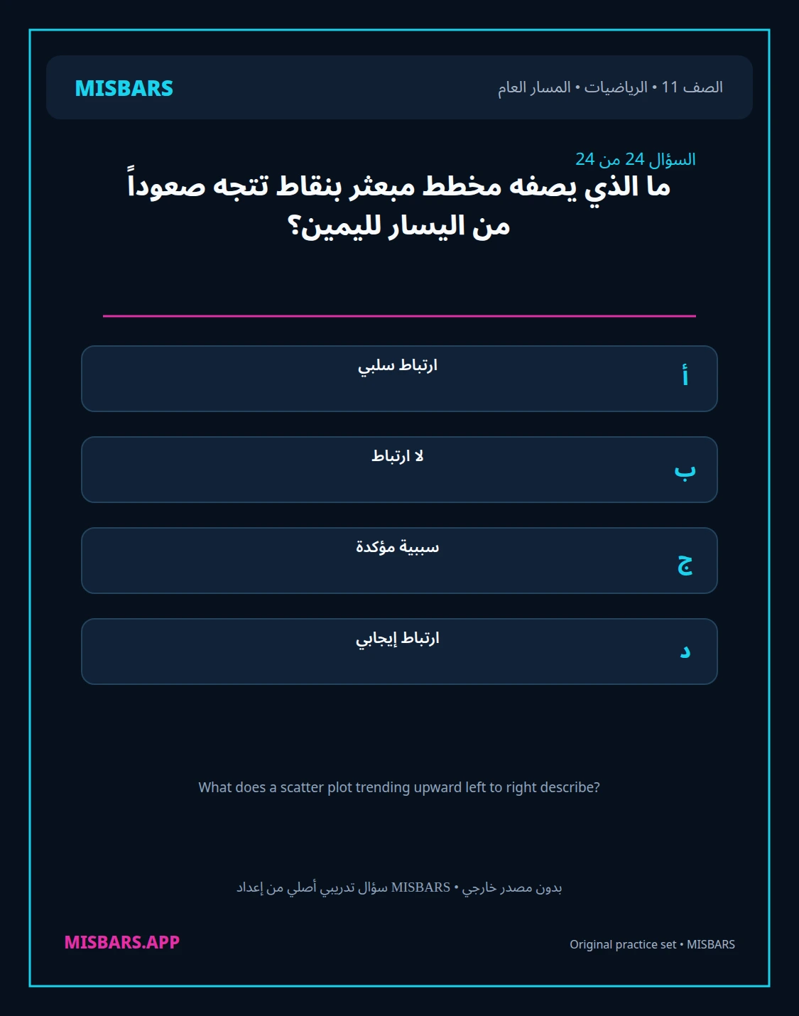 misbars من إعداد مِسبار المسار العام الصف 11 الرياضيات الفصل الدراسي الأول — صور أسئلة واختبارات تدريبية في مِسبار، صفحة 25، صورة ورقة تدريبية قابلة للمراجعة للطلاب في الإمارات